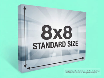 8x8 (Standard) Straight Fabric Pop Up Display