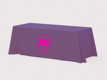 Trade Show Printed Table Cover Throws