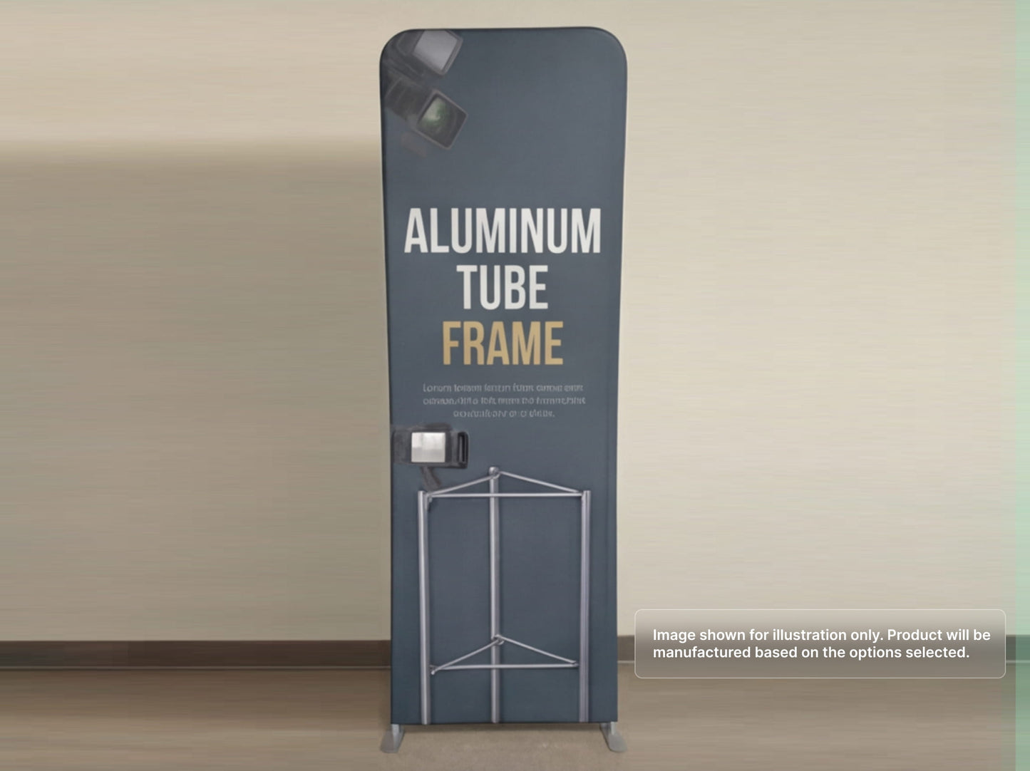 Aluminum Tube Frame Custom Extend Tension Fabric Stand