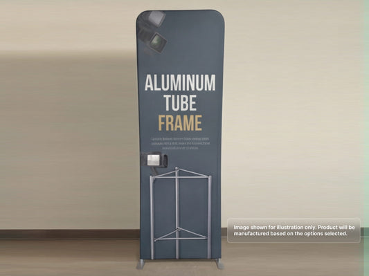 Aluminum Tube Frame Custom Extend Tension Fabric Stand