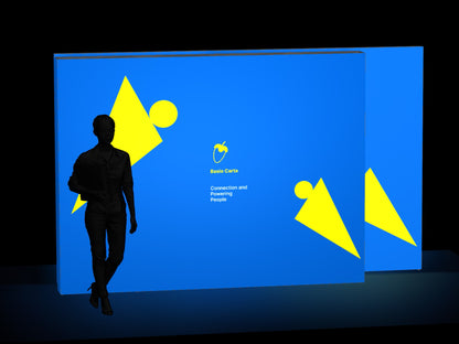 Backlit LED Pop-Up Display
