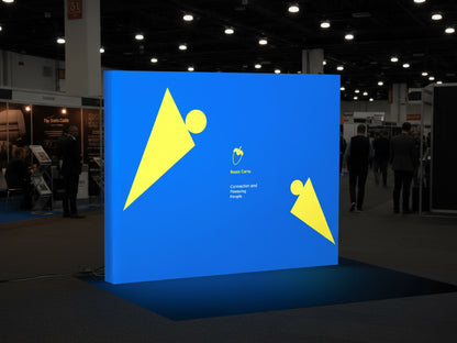 Backlit LED Pop Up Display for events