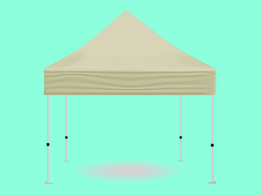 Non Printed Canopy Tent 10 ft x 10 ft for Construction Site