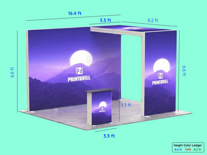 Brand Glow Arch sixteen ft by six ft