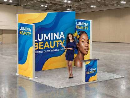 Brand Luminary Booth – SEG Modular Lightbox Booth Ready for Trade Show