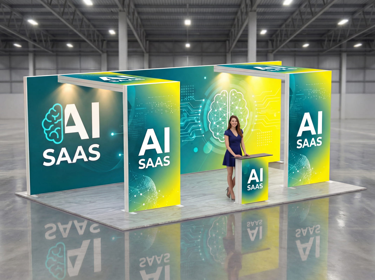 Brand Portal Booth – SEG Modular Lightbox Booth
