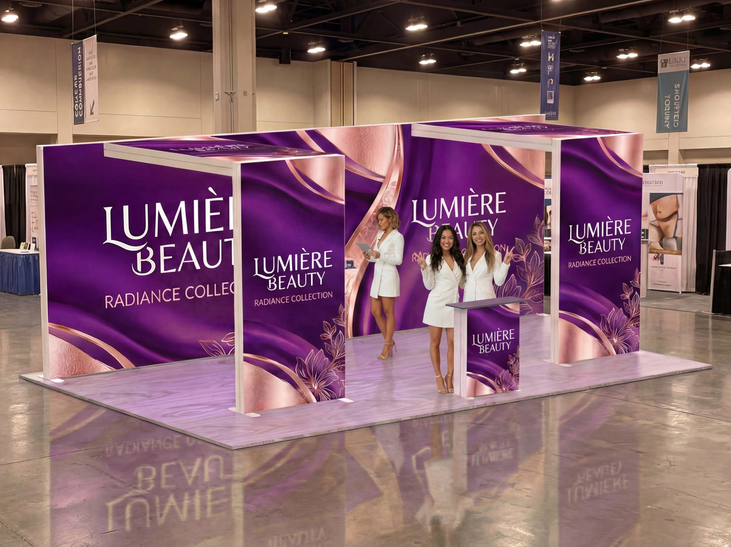Brand Portal Booth – SEG Modular Lightbox Booth Toll Free Setup