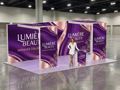 Brand Portal Booth – SEG Modular Lightbox Booth for Trade Shows