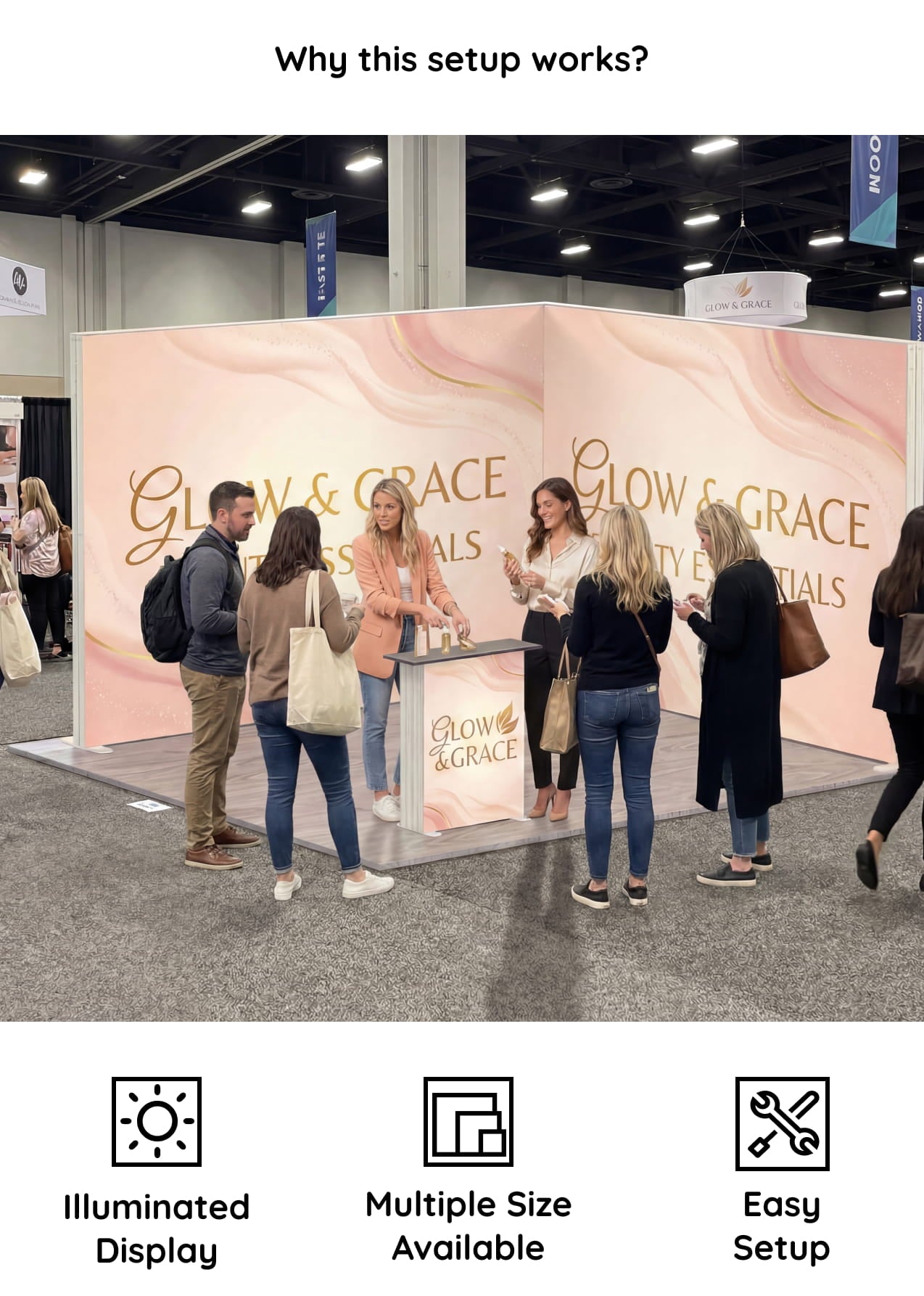 Brand Vanguard Booth – SEG Modular Lightbox Booth - Why this setup works