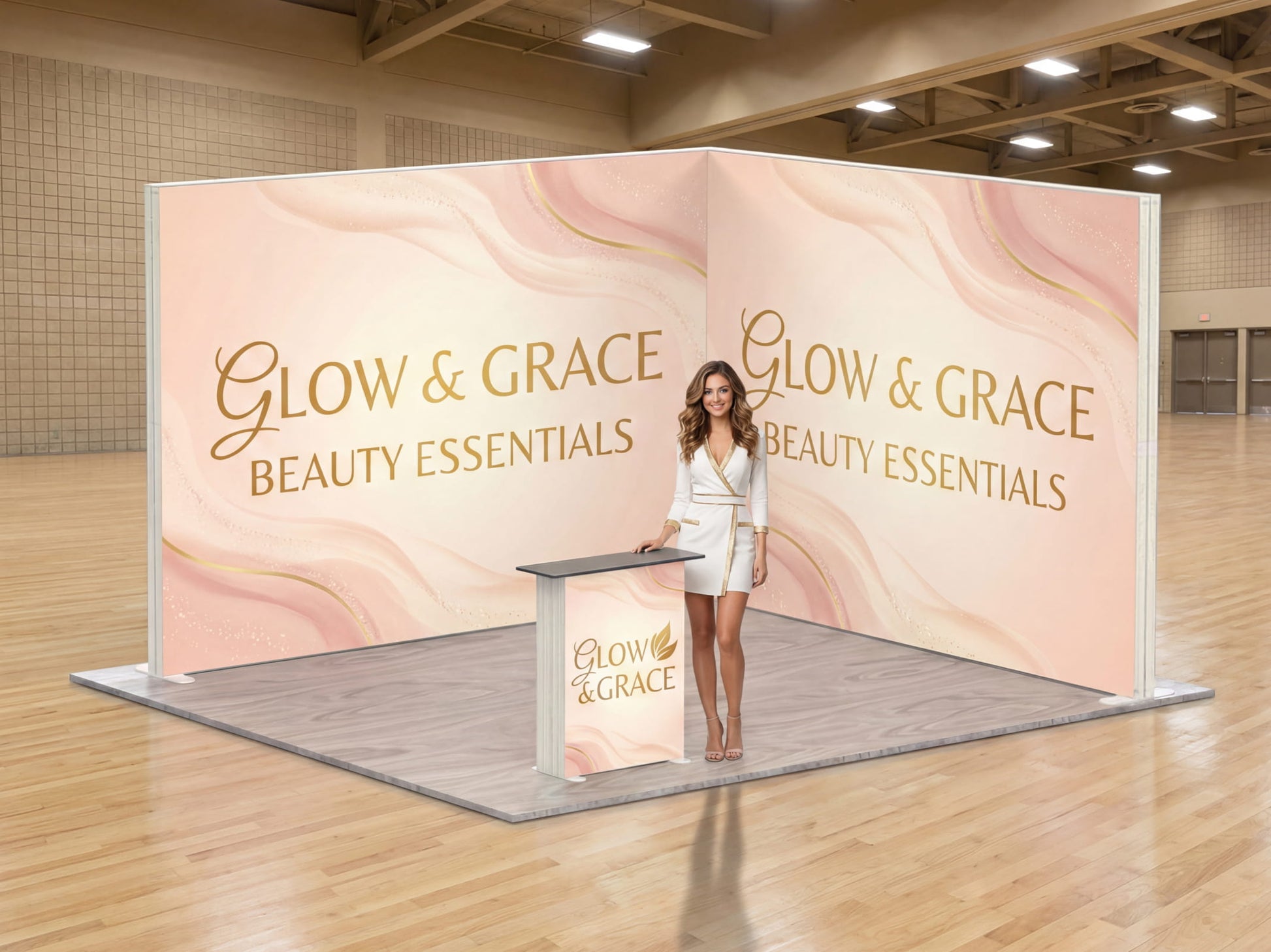 Brand Vanguard Booth – SEG Modular Lightbox Booth Ready for Trade Show