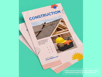 Business Flyers for Construction and Roofing