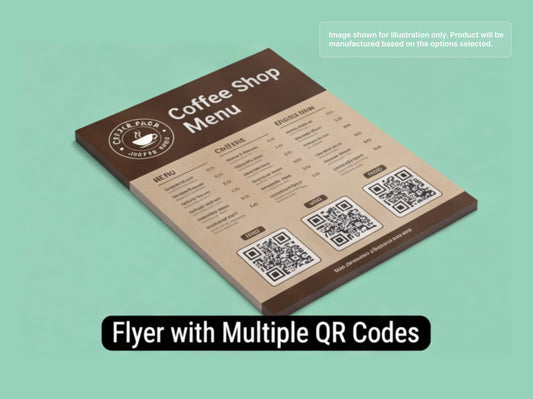Business Flyers with QR Codes