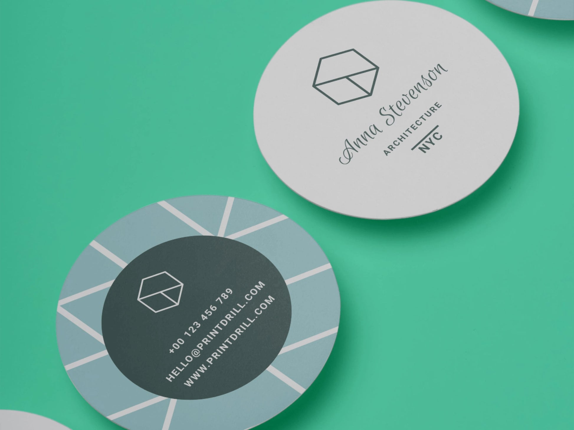 Circle Business Card Premium Cards