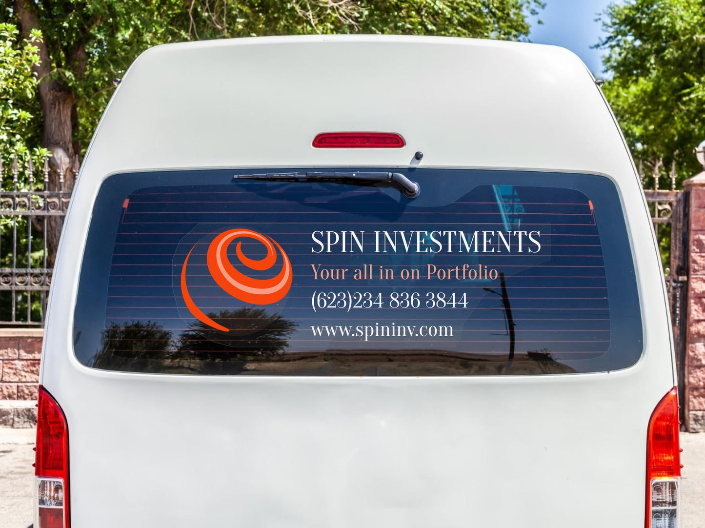 Clear Car Decals - Cut to Shape