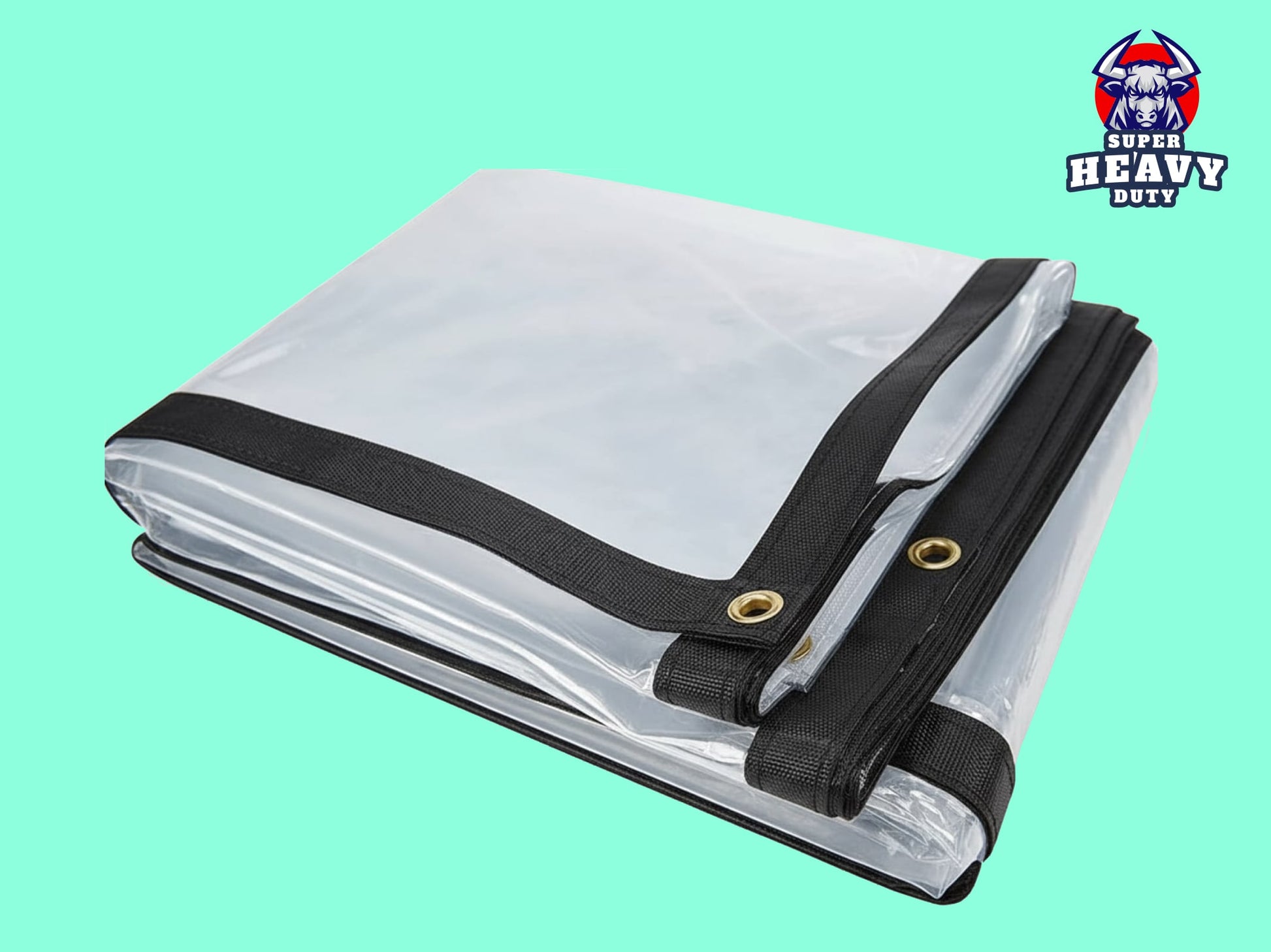 Heavy Duty Clear Vinyl Tarp for Restaurants & Cafes – PRINTDRILL