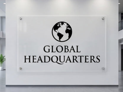 Corporate Custom Acrylic Signs