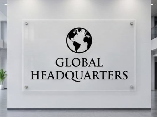 Corporate Custom Acrylic Signs