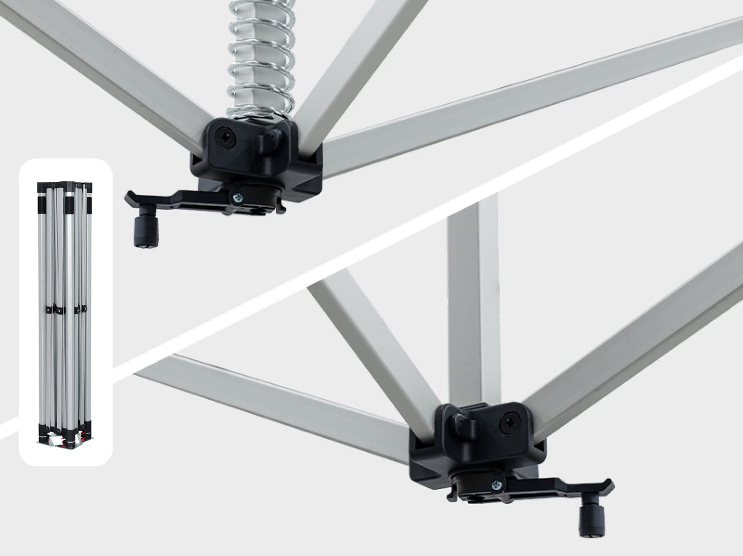 Custom 10x10 FOOD BOOTH TENT Hardware