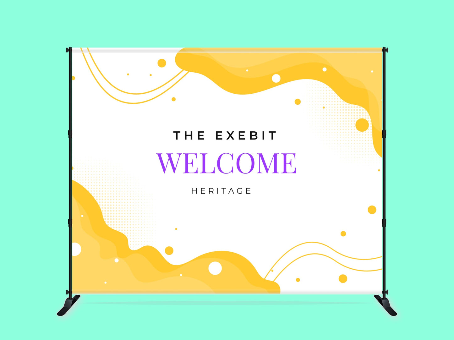 Custom Backdrop Stand