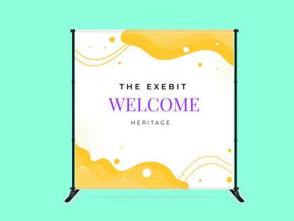 Custom Backdrop Stand