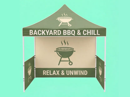 Custom Canopy Tent 10x10 for Backyard