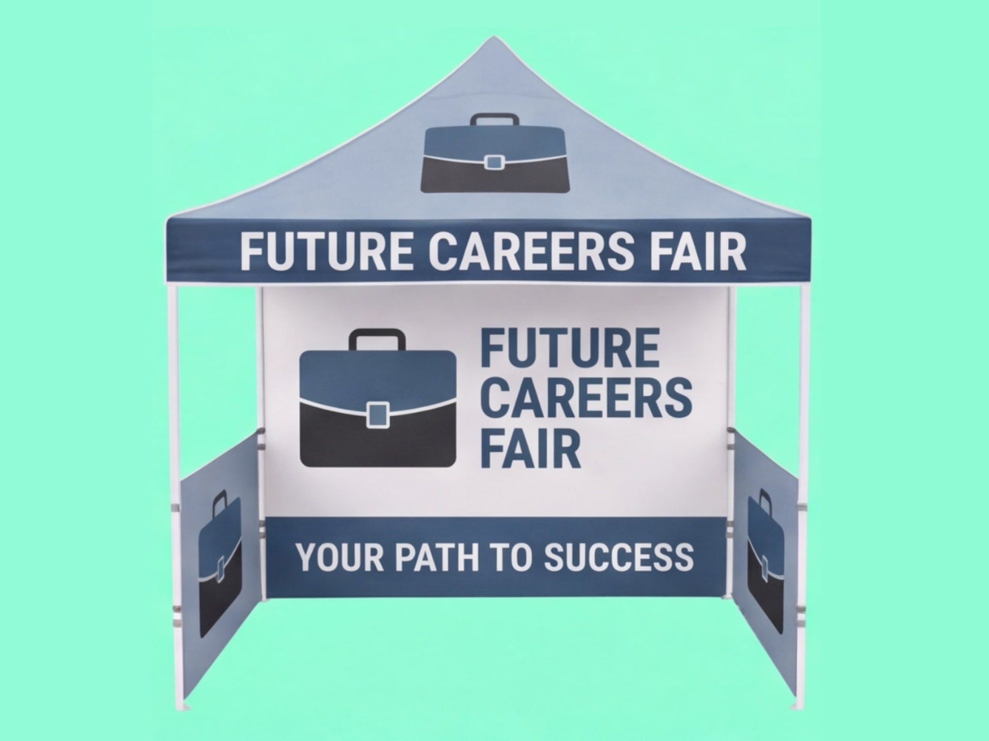 Custom Canopy Tent 10x10 for Career Fairs