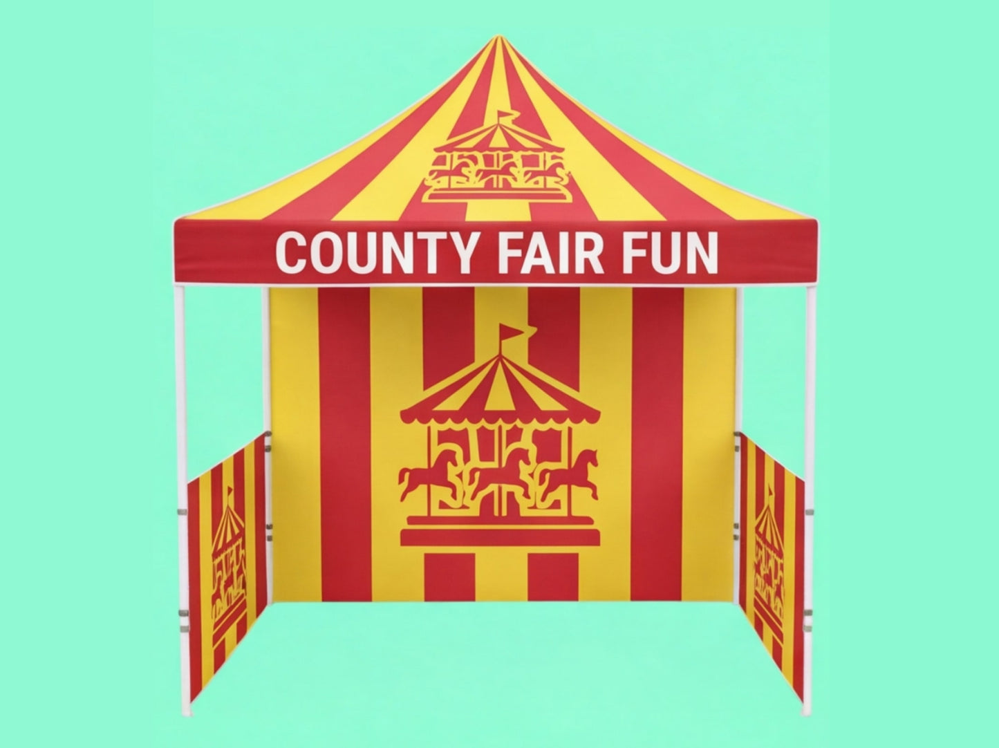 Custom Canopy Tent 10x10 for Fairground