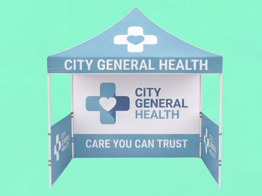 Custom Canopy Tent 10x10 for Healthcare