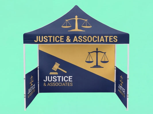 Custom Canopy Tent 10x10 for Law Firms