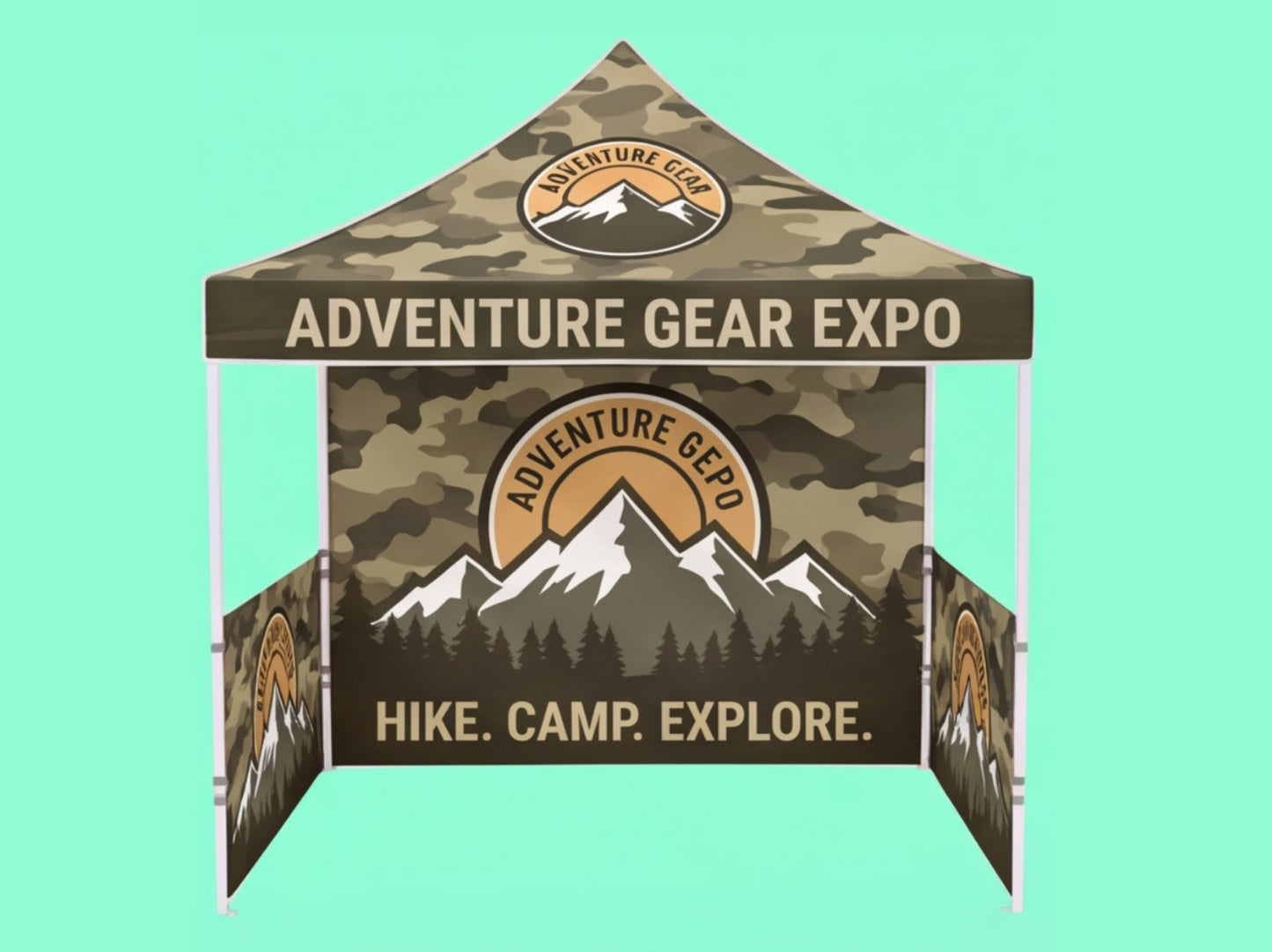 Custom Canopy Tent 10x10 for Outdoor Expos