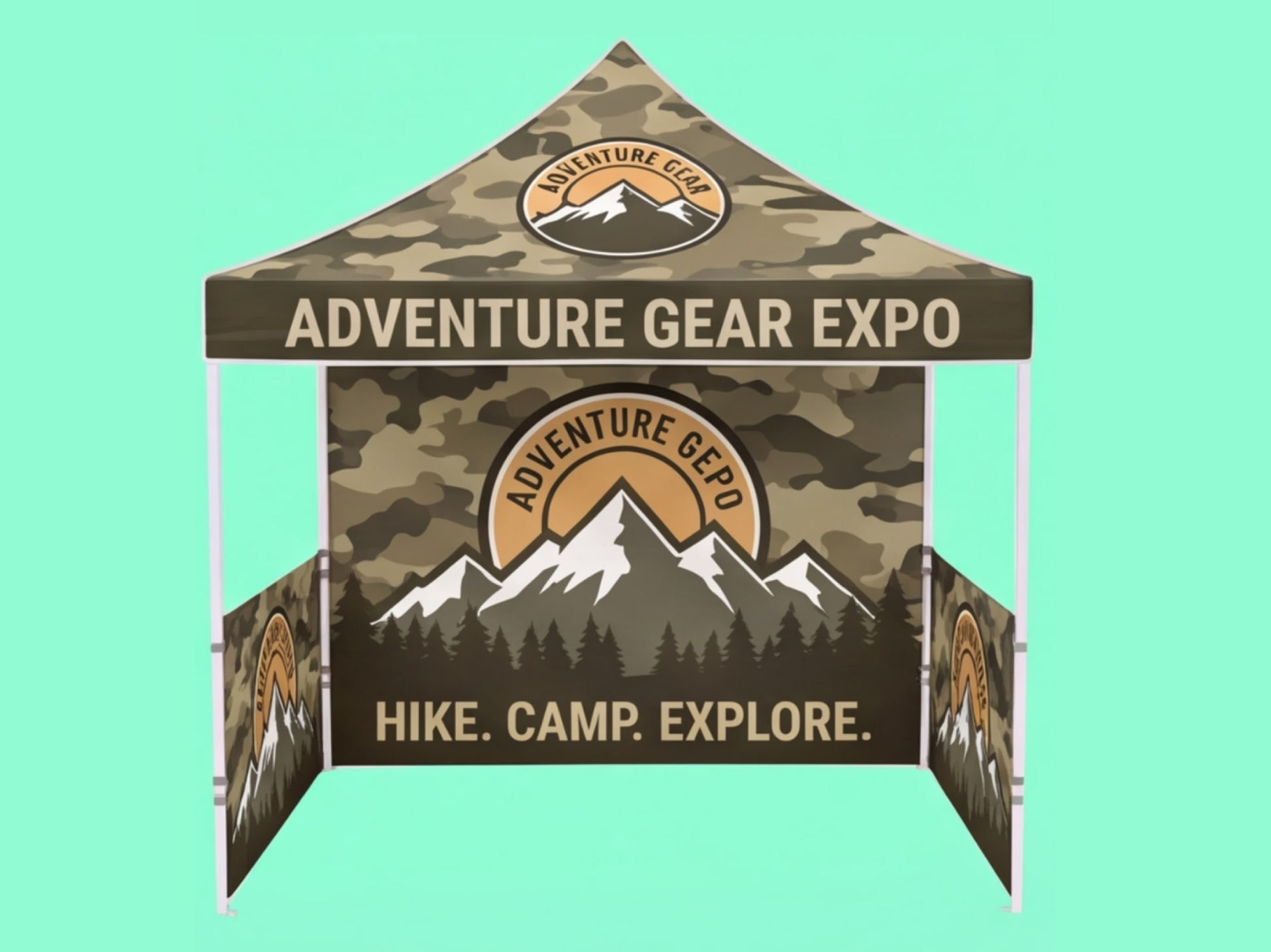 Custom Canopy Tent 10x10 for Outdoor Expos