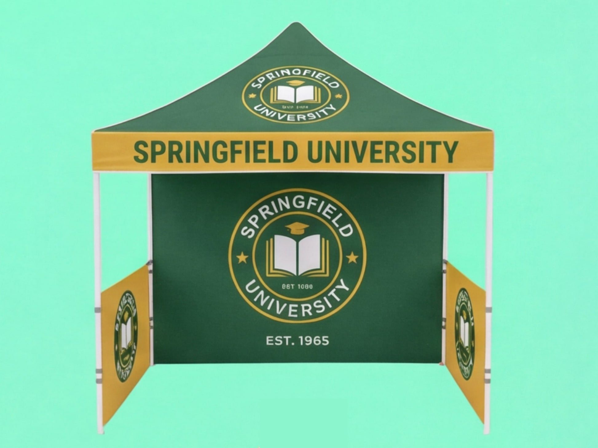 Custom Canopy Tent 10x10 for Schools & Universities