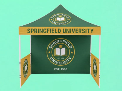 Custom Canopy Tent 10x10 for Schools & Universities