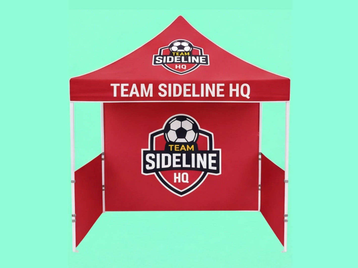 Custom Canopy Tent 10x10 for Sideline