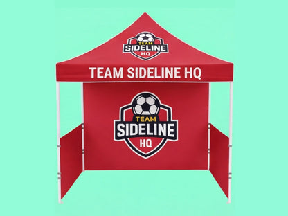 Custom Canopy Tent 10x10 for Sideline