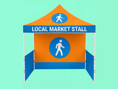 Custom Canopy Tent 10x10 for Sidewalk