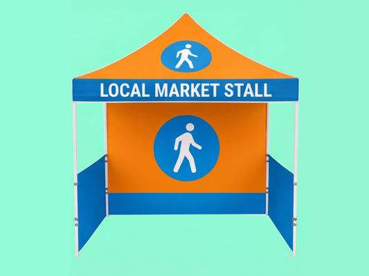 Custom Canopy Tent 10x10 for Sidewalk