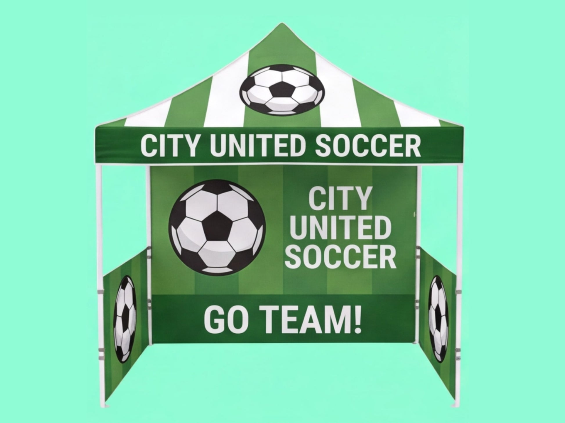 Custom Canopy Tent 10x10 for Sporting Events