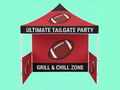 Custom Canopy Tent 10x10 for Tailgating