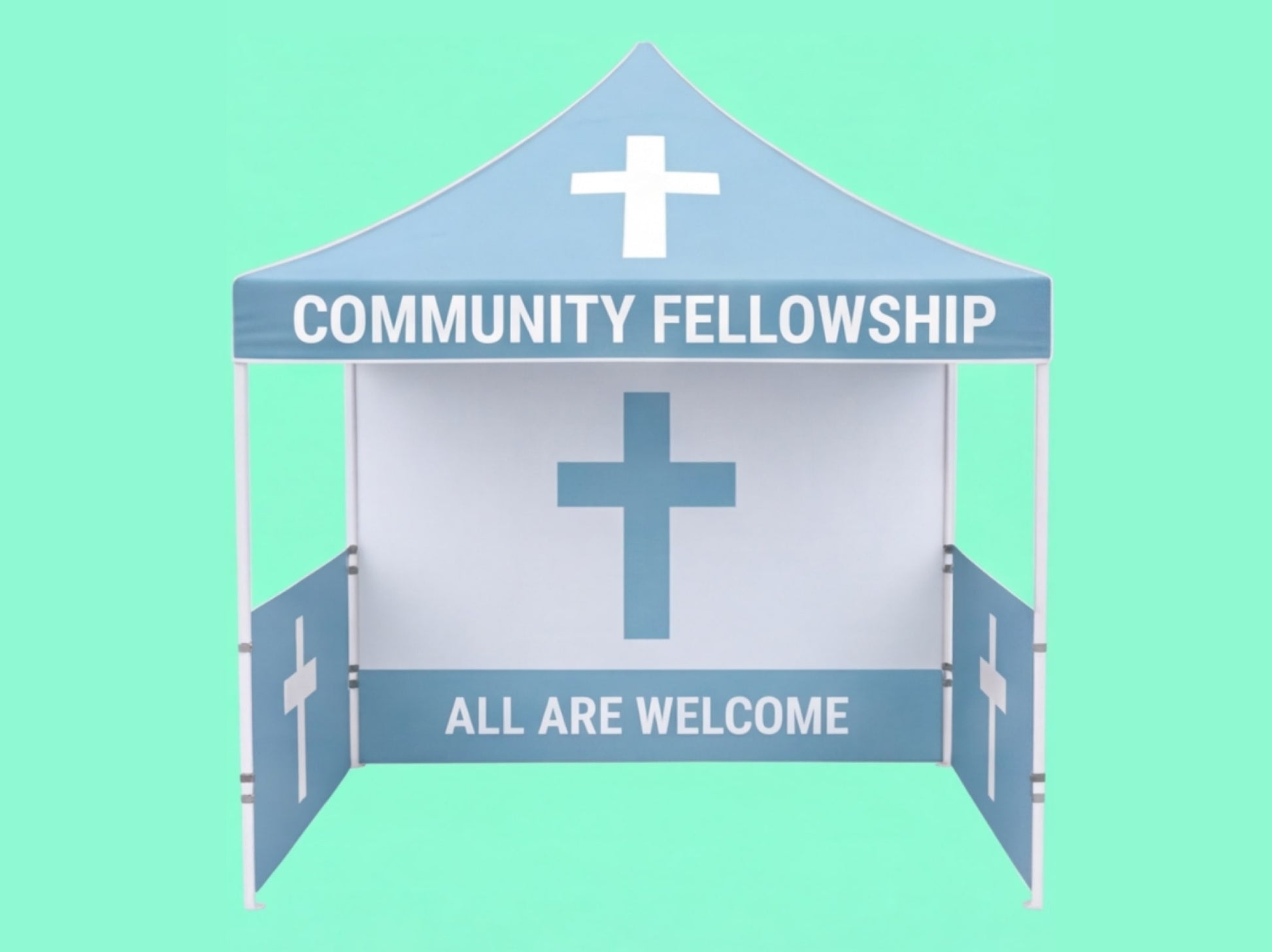 Custom Canopy Tent 10x10 for for Churches