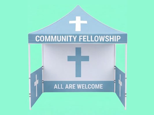 Custom Canopy Tent 10x10 for for Churches