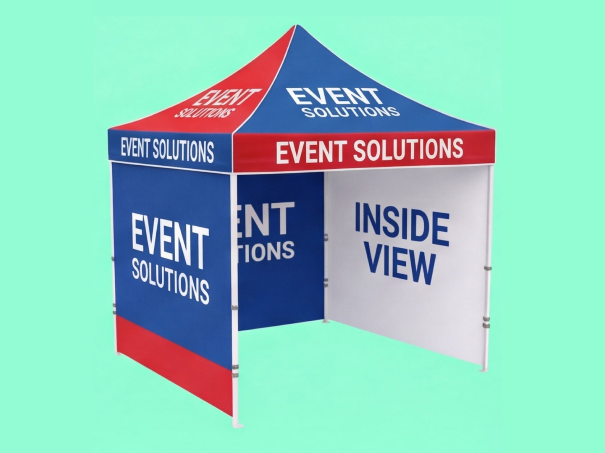 Custom Canopy Tent 10x10 for with Double-Sided Printing