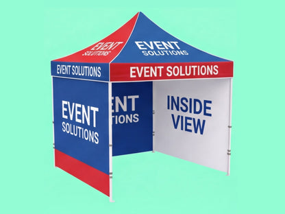 Custom Canopy Tent 10x10 for with Double-Sided Printing