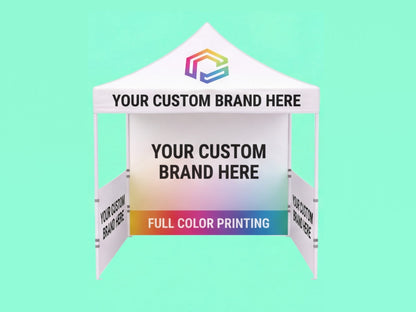 Custom Canopy Tent 10x10 with Custom Printed