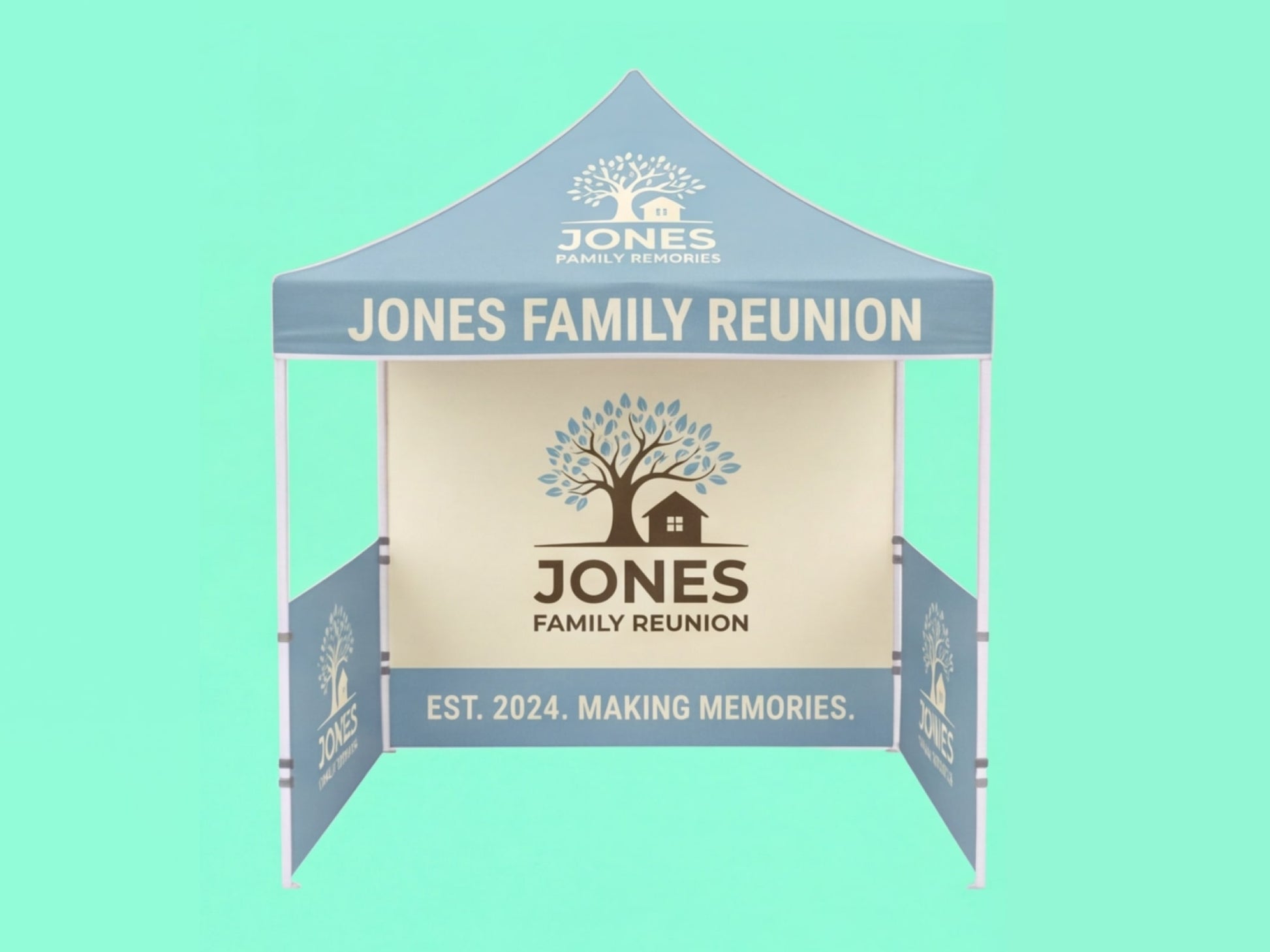 Custom Canopy Tent 10x10 with Personalization