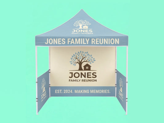 Custom Canopy Tent 10x10 with Personalization