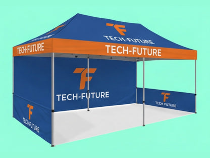 Custom Canopy Tent 10x20 for Corporate Brand Activations