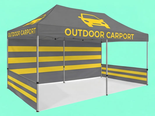 Custom Canopy Tent 10x20 for Outdoor Carport