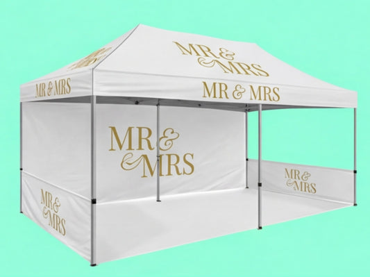 Custom Canopy Tent 10x20 for Outdoor Weddings