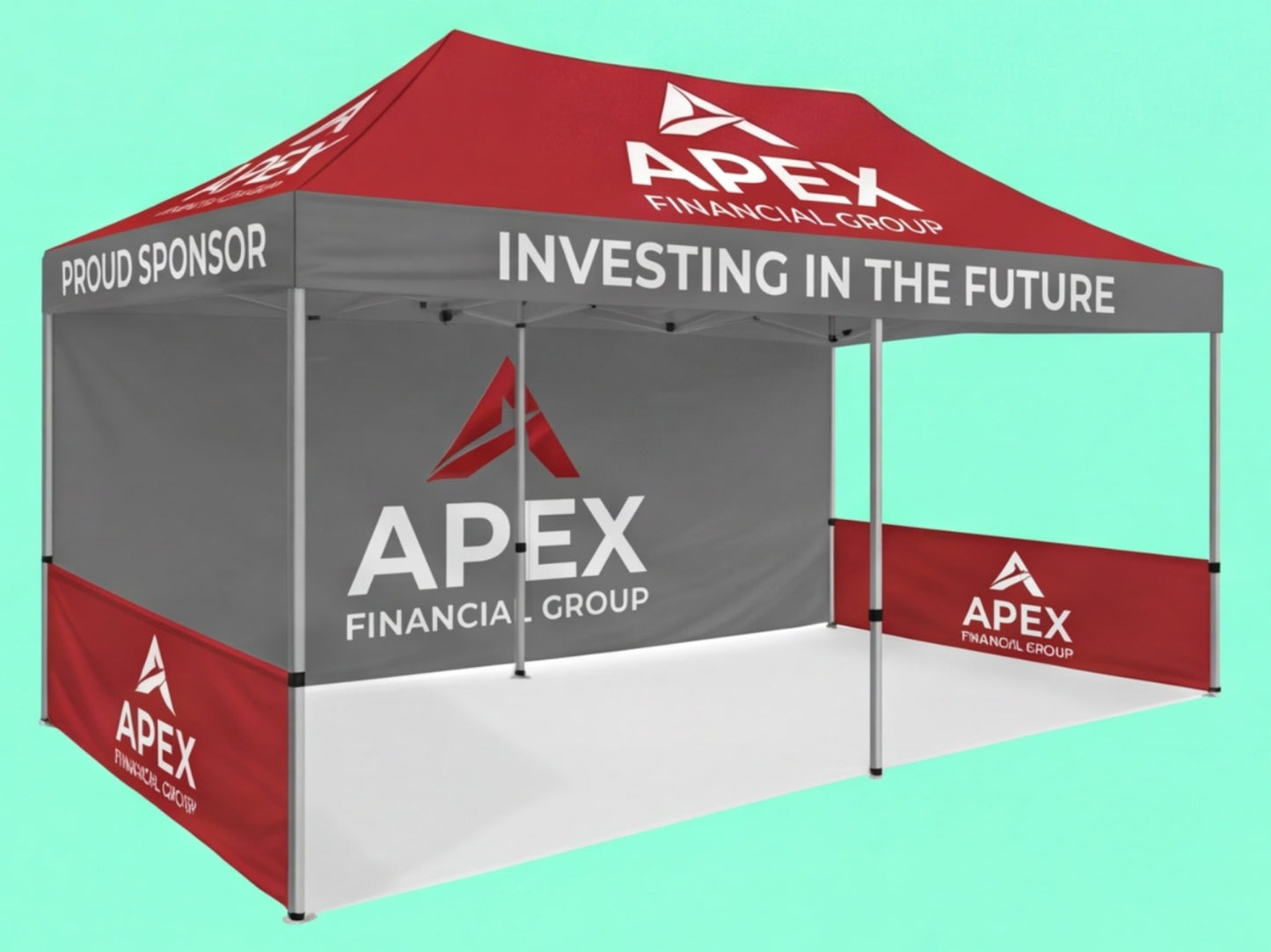 Custom Canopy Tent 10x20 for for Corporate Sponsors